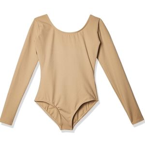 NWOT Girls Long Sleeve Bodysuit Leotards Ballet Dance Gymnastics Outfit